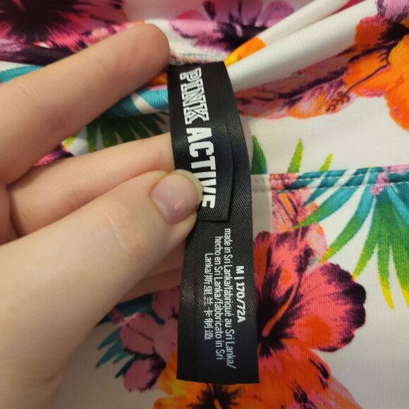 PINK Floral Swim Bottoms - Picture 2 of 2